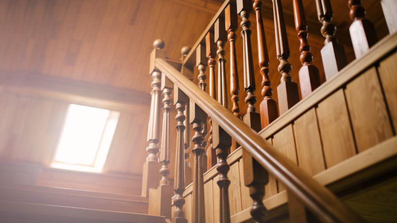 Wood Banister Repair Service in Alpharetta, GA