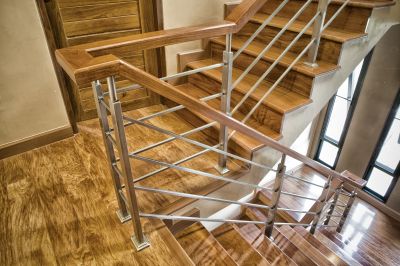Wood Stairs Installation